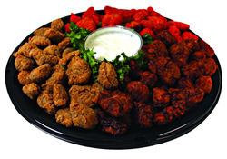 Boneless wings tray image